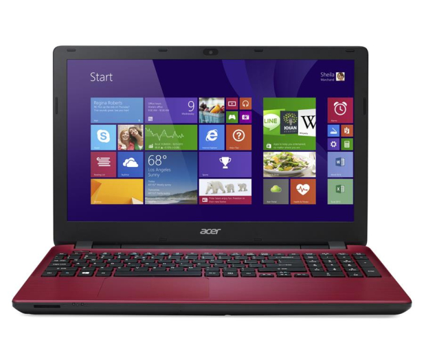 Acer E5-571 i3-5005U/4GB/500/DVD-RW/Win8 czerwony - 242850 - zdjęcie 2